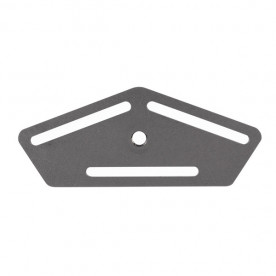 Pieza superior metálica del...