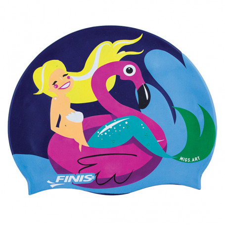 Gorro Silicona FINIS Mermaid Flamingo