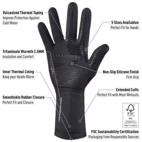 Gants en silicone protection thermique pour sessions de