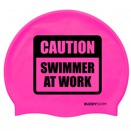 Silicone Buddyswim Cap CSW Pink