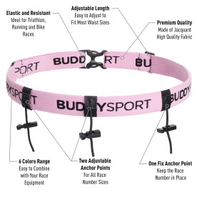 Porta Dorsal Buddyswim, Rosa 2