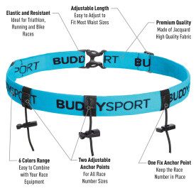 Buddyswim Race Belt Number,... 2