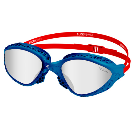 Gafas Buddyswim Ozean Navy-Red/Clear